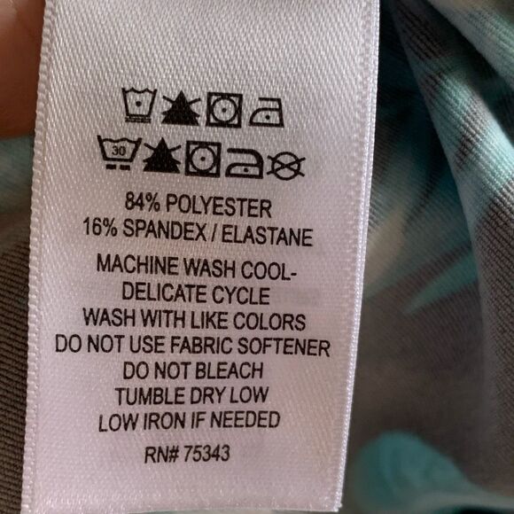 NWT Tommy Bahama Sleeveless Polo Tank Top Size XS Preppy Tropical Golf Top - Picture 14 of 15